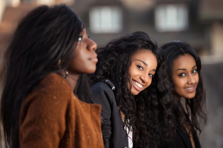 Woman celebrating confidence and self-worth